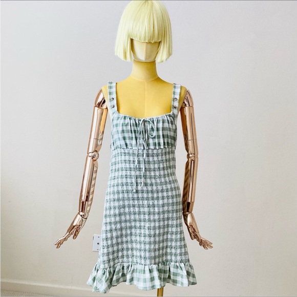 ciao lucia green dress Russo Khaki Washed Cotton Poplin Dress  Ciao Lucia